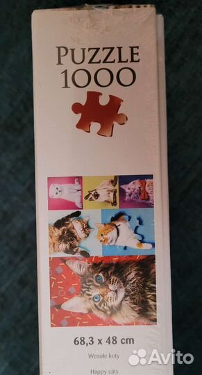 Новые пазлы Trefl 1000 элементов в упаковке