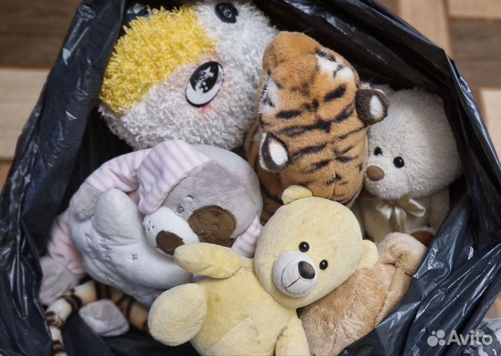 Мягкие игрушки пакетом бесплатно