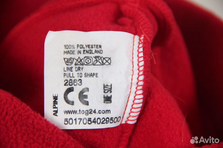 Tog24 polartec made in England шапка