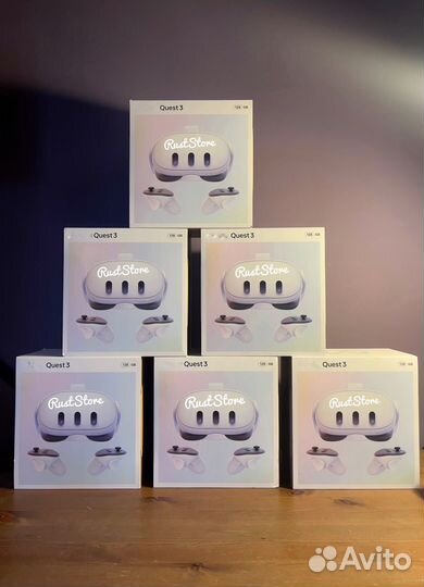 Oculus Quest 3 (новые, запечатанные ) +300игр