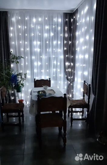 Гирлянда штора занавес