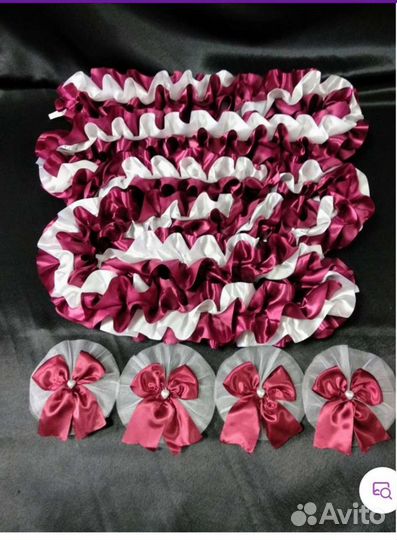 Свадебные украшения на машину продажа