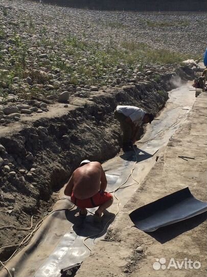 Сварка пожарных водоемов,прудов,отстойников