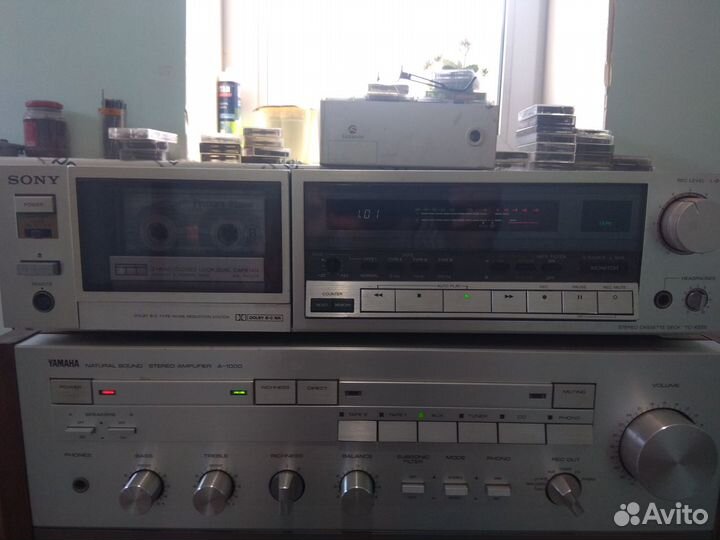 Продам кассетную деку sony TC-K555