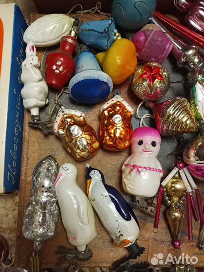 Елочные игрушки СССР