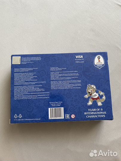 FIFA world cup russia 2018 набор фигурок забивака