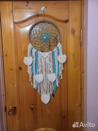 Макраме панно ловец снов