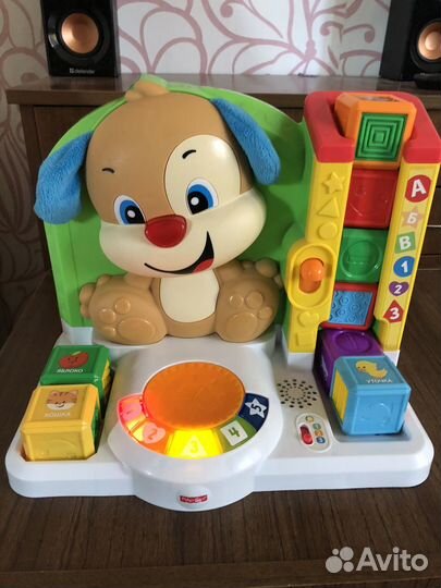 Развивающая игрушка щенок fisher price