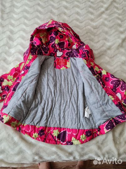 Куртка для девочки демисезон 110