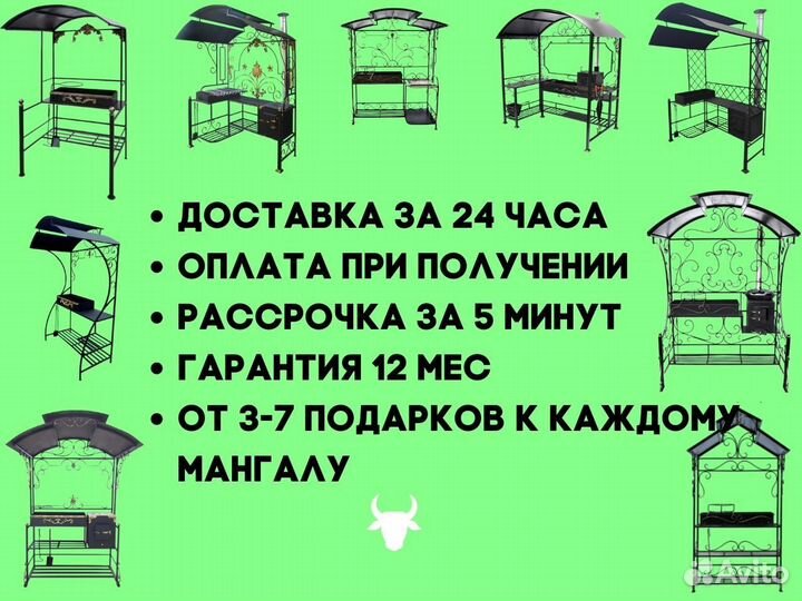 Мангал под крышей с печью под казан