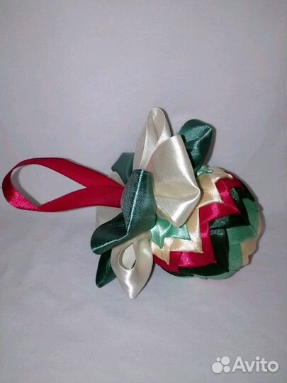 Ёлочные игрушки в стиле 