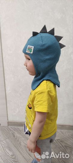 Шапка- шлем демисезон