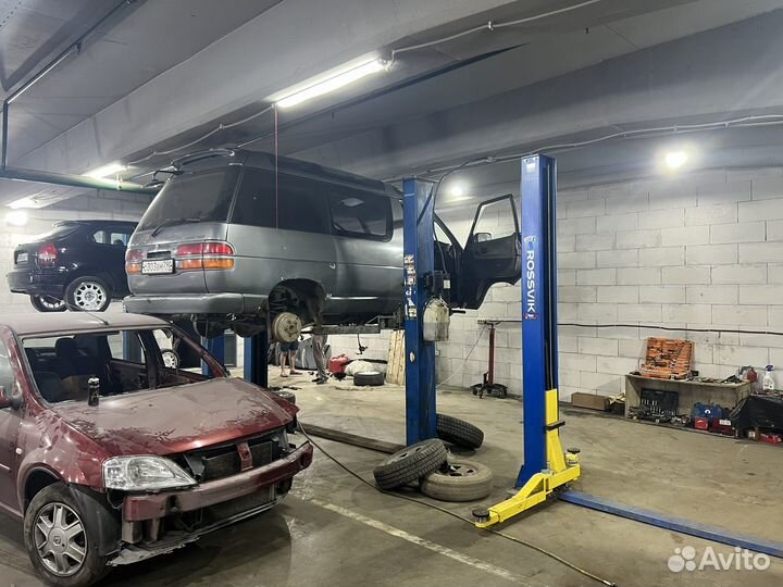 Автосервис гараж на час/ аренда покрасочной камеры