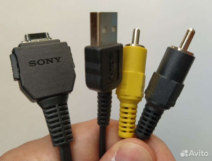 Кабель Sony (Фирменный - 2xRCA+USB)