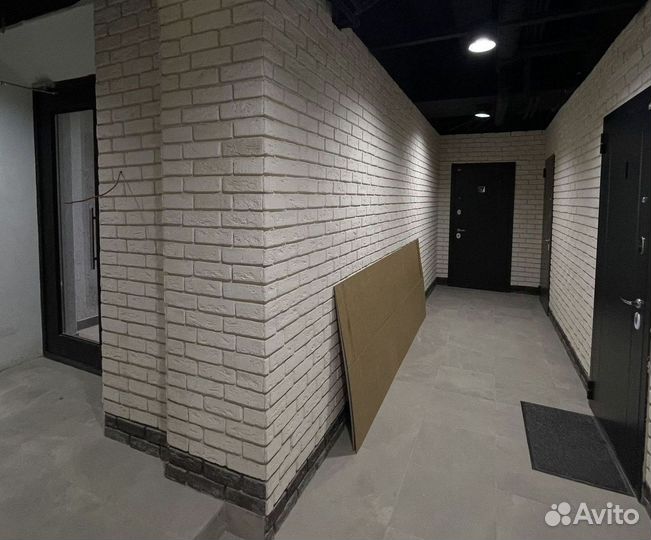 Декоративный кирпич. Укладка плитки