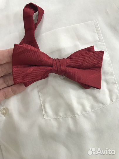 Галстук бабочка красная Dolce Gabbana