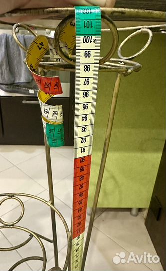 Подставка для цветов напольная металлическая