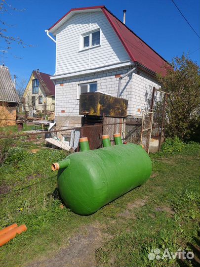 Установка септика экономичного