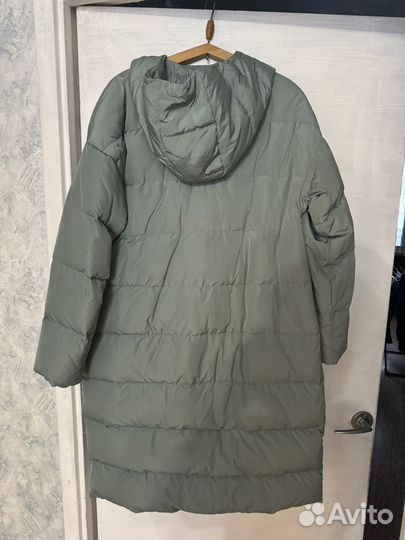 Пуховик мятный