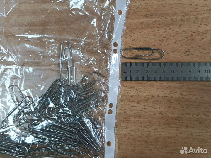 Скрепки канцелярские