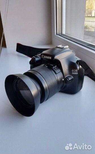 Зеркальный фотоаппарат canon eos 1100d