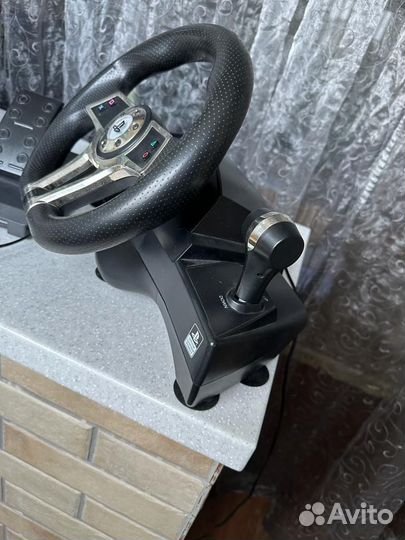 Руль игровой для ps4 и ps3 Defender Hurricane