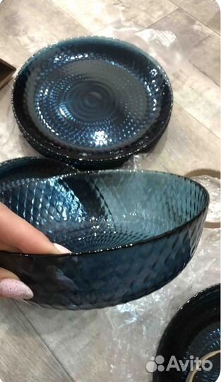 Набор столовой посуды luminarc 19 предметов. Новый