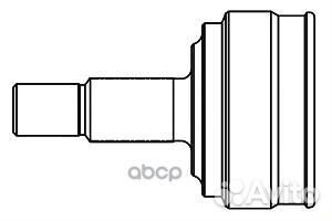 ШРУС audi 80/90/VW passat II/jetta II 1.3-2.2