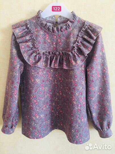 Блузка для девочки 122 128