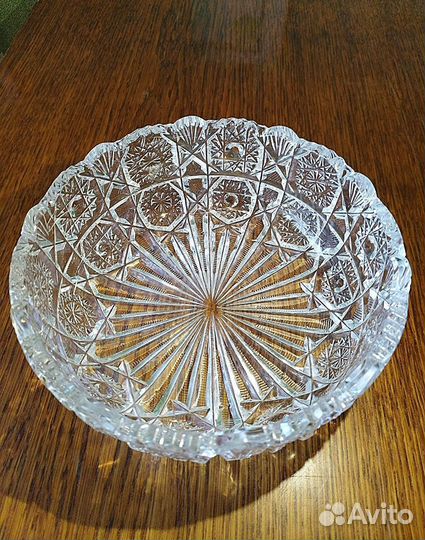 Салатники хрустальные, конфетницы
