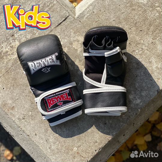 Детские ударно-захватные перчатки мма Reyvel