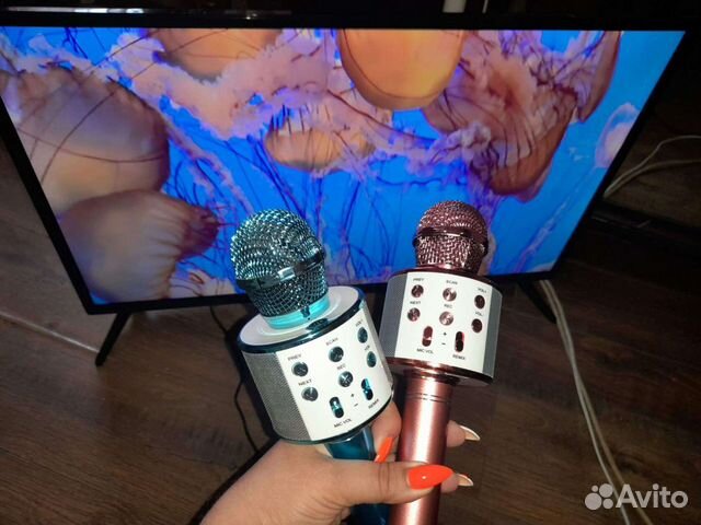 Микрофон колонка Караоке