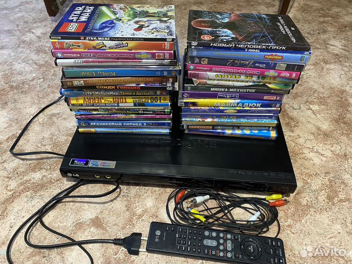 Dvd-karaoke плеер + диски