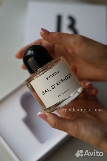 Духи парфюм Bal D afrique Byredo Parfums