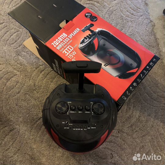 Портативная колонка bluetooth большая