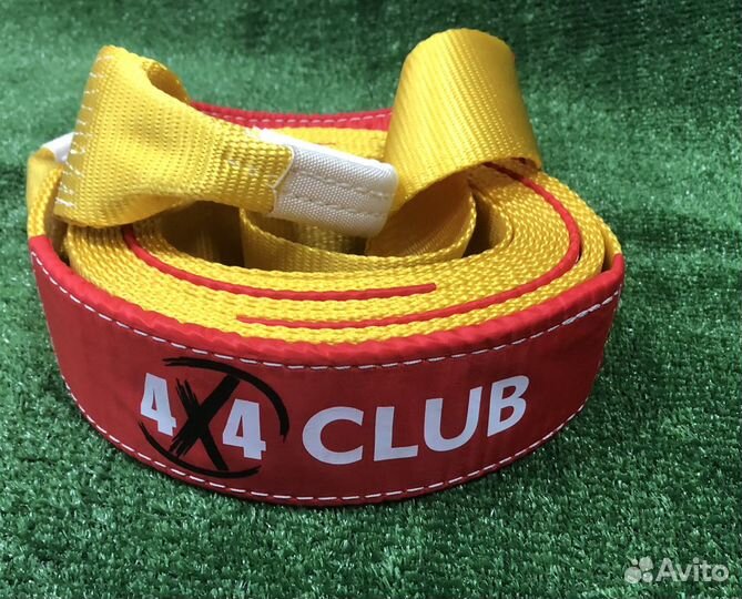 Динамическая стропа 4х4 club. Рывковый строп