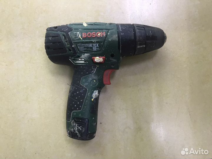 Дрель шуруповерт bosch prs 1080 li