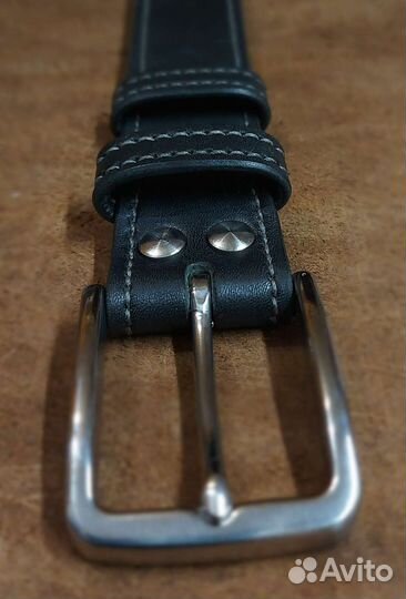 Кожаный ремень ручной работы