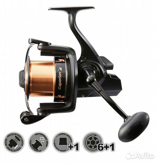 Катушка рыболовная карповая adonis 5000 caperlan