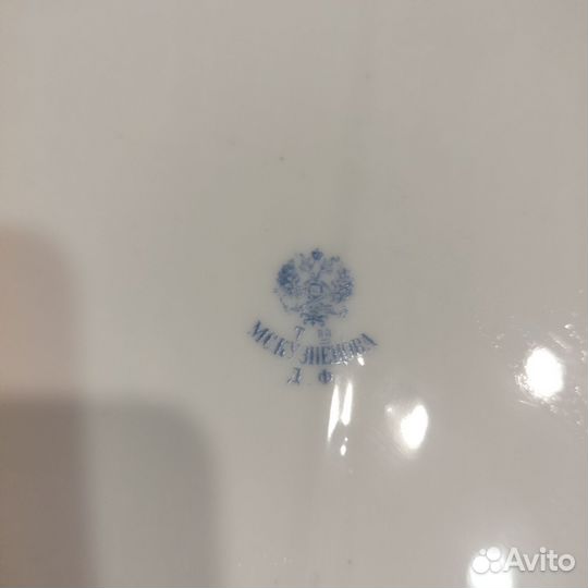 Блюдо большое очень редкое Кузнецов