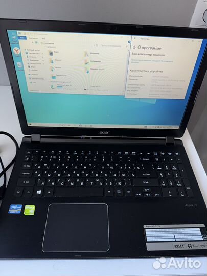 Ноутбук acer aspire V5-572 G