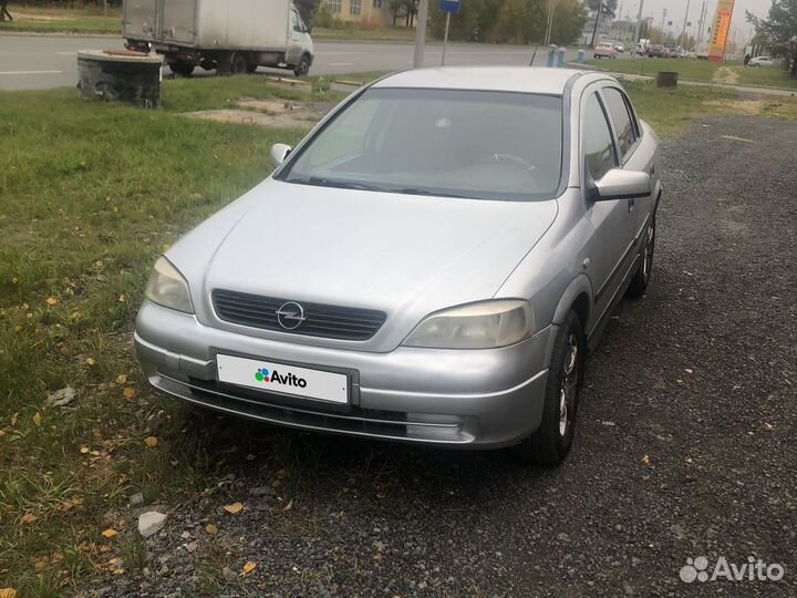 Opel Astra 1.6 МТ, 2003, 240 000 км