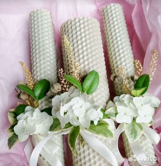 Свадебные свечи Семейный очаг