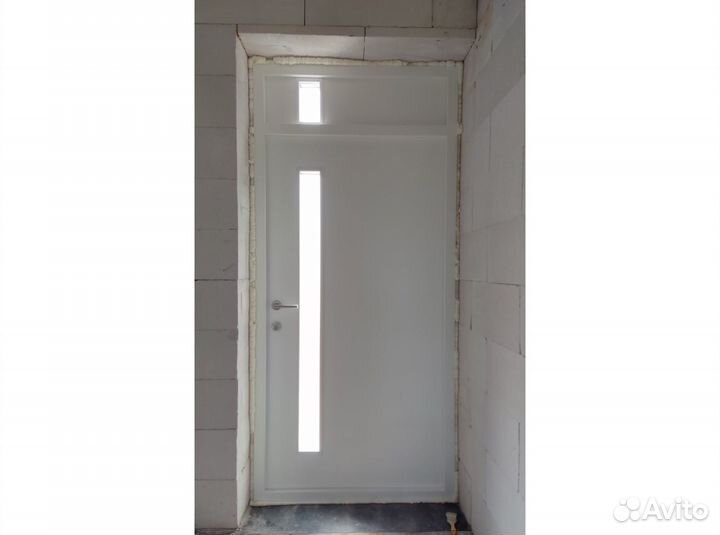 Деревянная входная утеплённая дверь. Север-М2