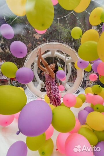 Аренда Фотозоны bubble house бабл хаус
