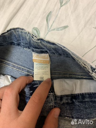 Джинсовые шорты детски