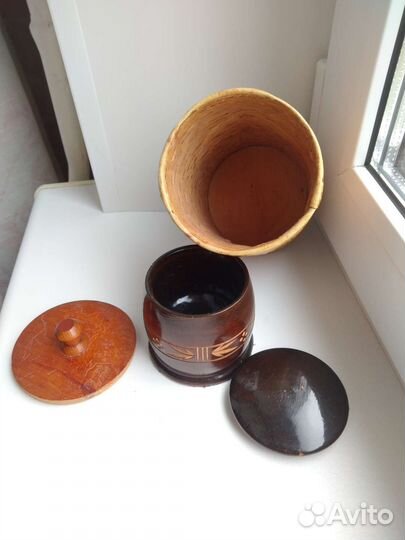 Шкатулка из бересты, шкатулка деревчнная