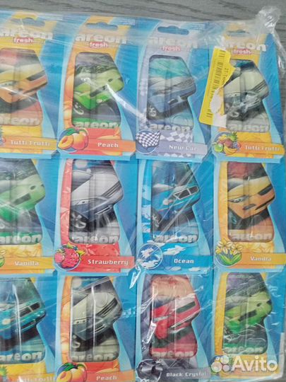 Автомобильные ароматизаторы areon