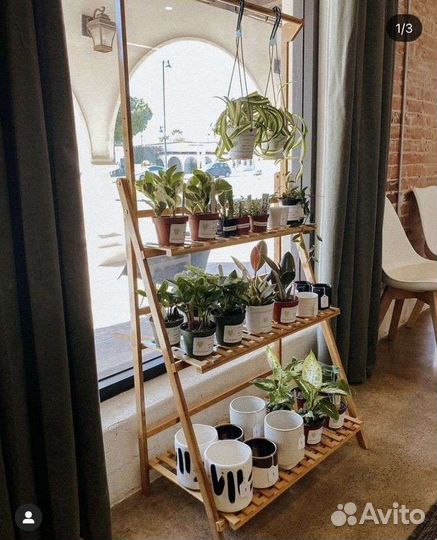 Стеллаж для цветов, подставка для растений