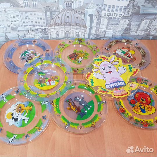 Тарелки, Советские мультики